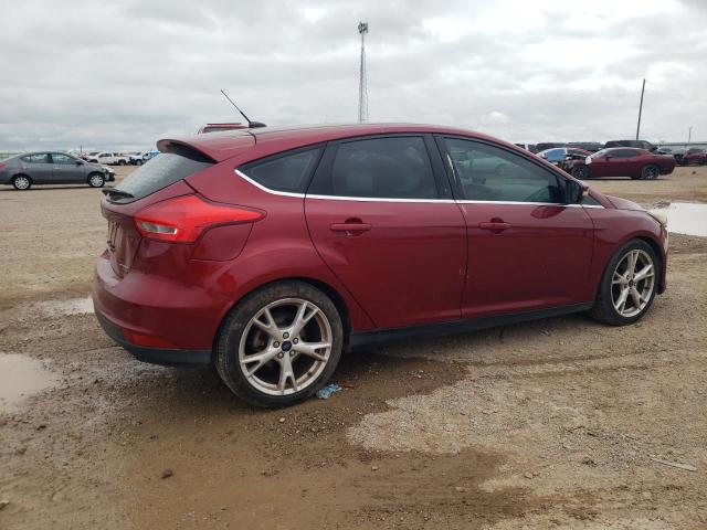 Hatchbacks FORD FOCUS 2015 Czerwony