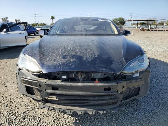 Хэтчбеки TESLA MODEL S 2013 Синий