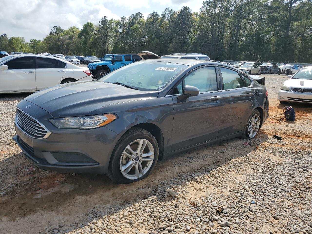 2018 Ford Fusion Se იყიდება Eight Mile-ში, AL - Side