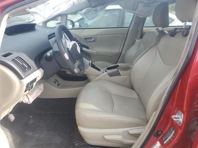  TOYOTA PRIUS 2015 Red