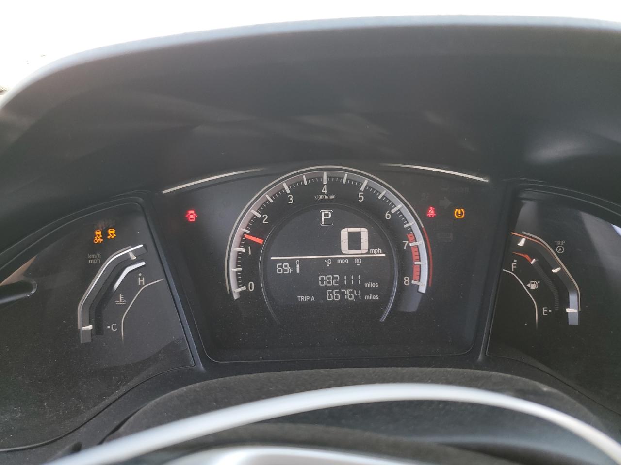 19XFC2F52GE010966 HONDA CIVIC 2016