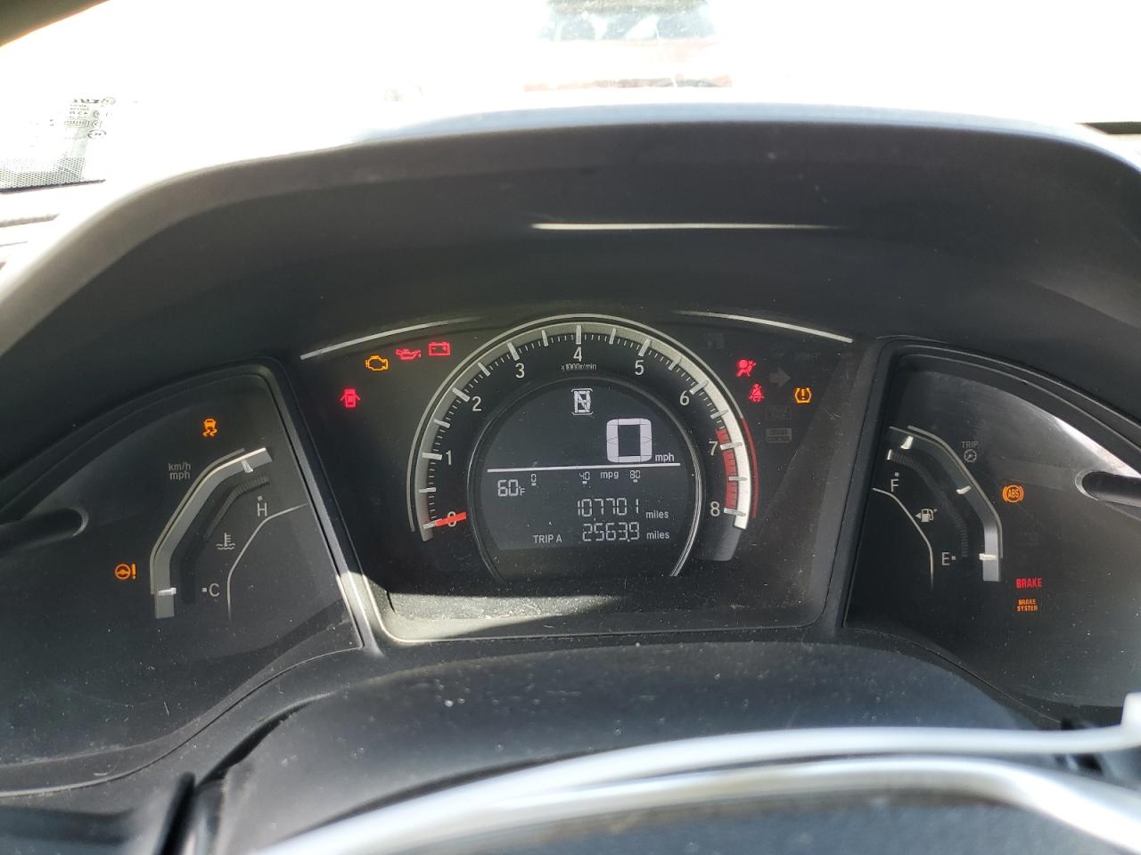 2HGFC2F50GH521646 HONDA CIVIC 2016
