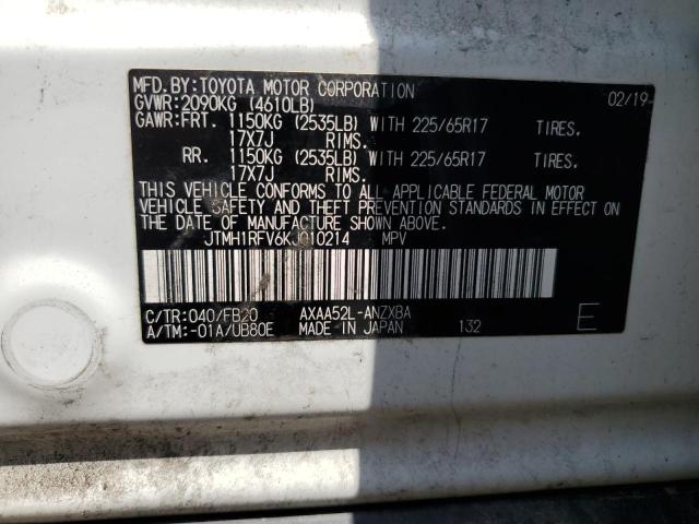 2019 TOYOTA RAV4 LE