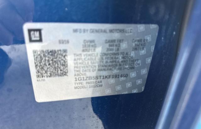 2019 CHEVROLET MALIBU LS