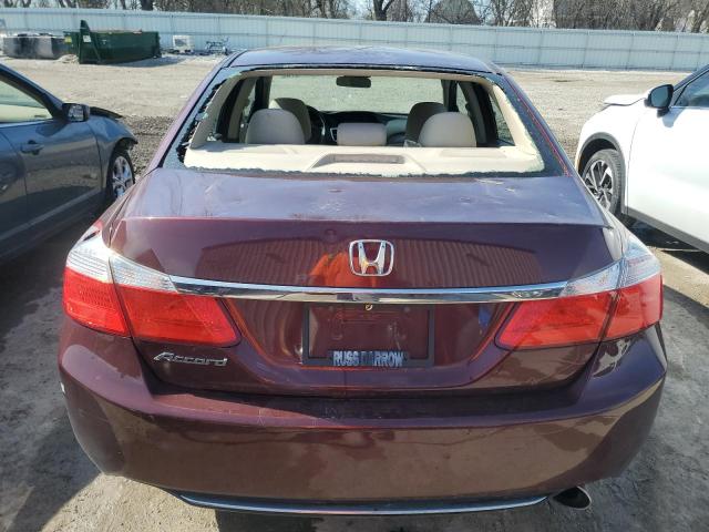  HONDA ACCORD 2014 Burgundy