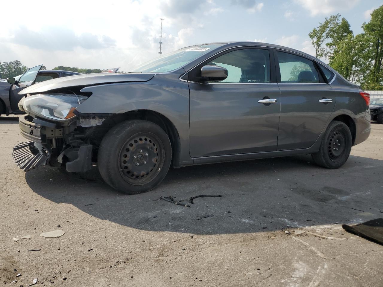 2016 Nissan Sentra S на продаже в Dunn, NC - Front End