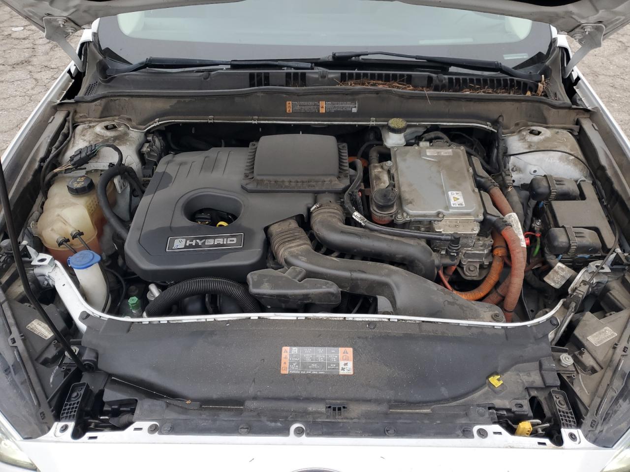 2017 Ford Fusion Se Hybrid VIN: 3FA6P0LUXHR409371 Lot: 54026895