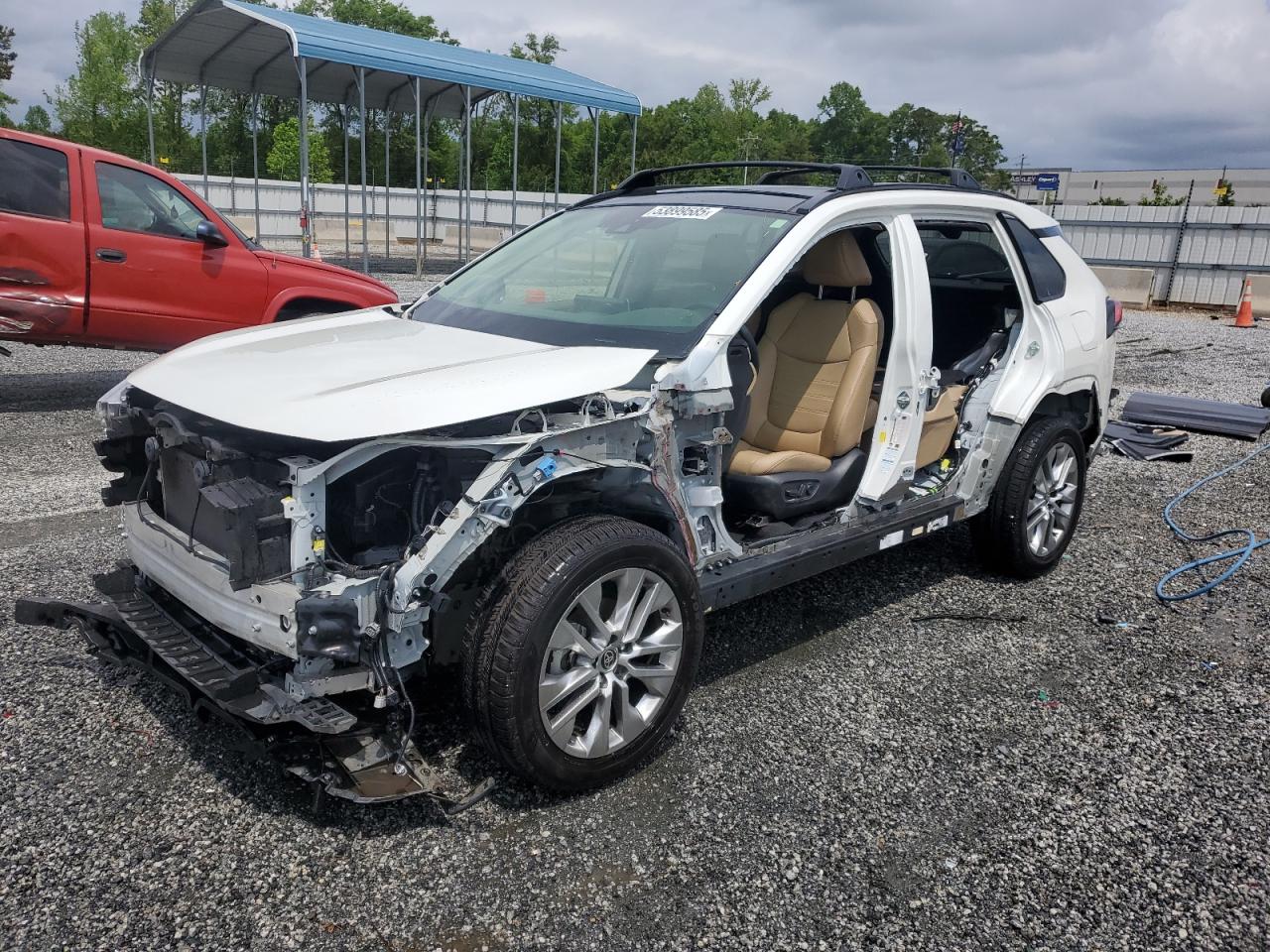 2020 Toyota Rav4 Limited იყიდება Spartanburg-ში, SC - Stripped