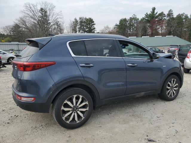  KIA SPORTAGE 2017 Синий