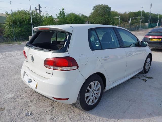 2012 VOLKSWAGEN GOLF S BLU