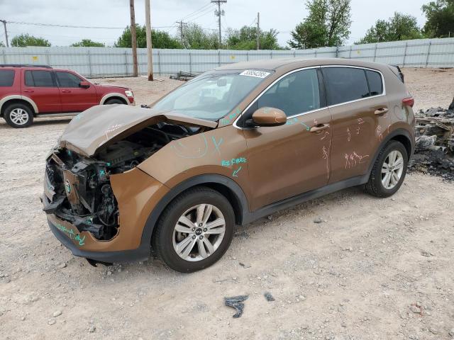  KIA SPORTAGE 2017 Коричневый