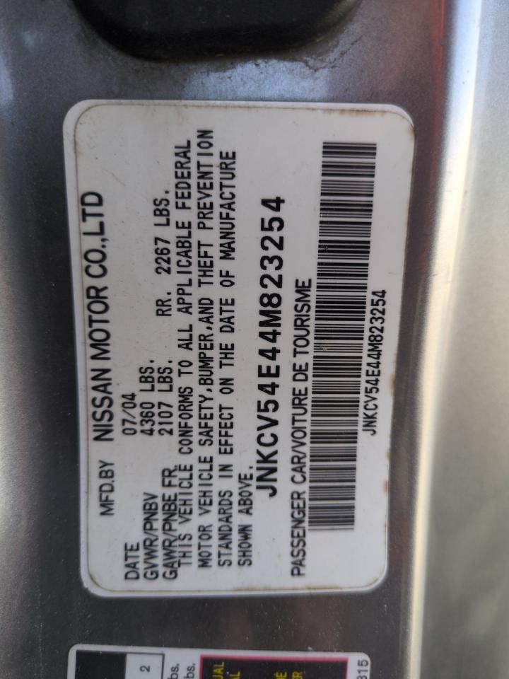 JNKCV54E44M823254 2004 Infiniti G35