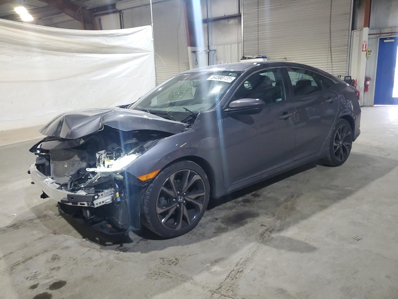2020 Honda Civic Sport იყიდება North Billerica-ში, MA - Front End