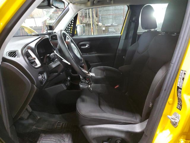  JEEP RENEGADE 2018 Żółty