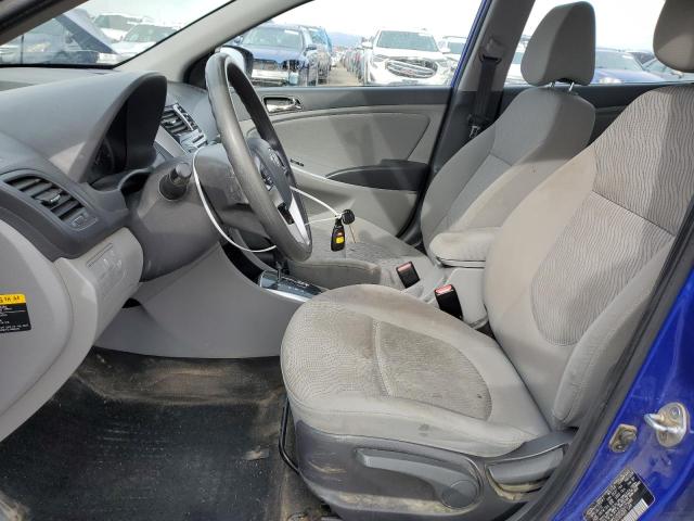 Sedans HYUNDAI ACCENT 2013 Granatowy