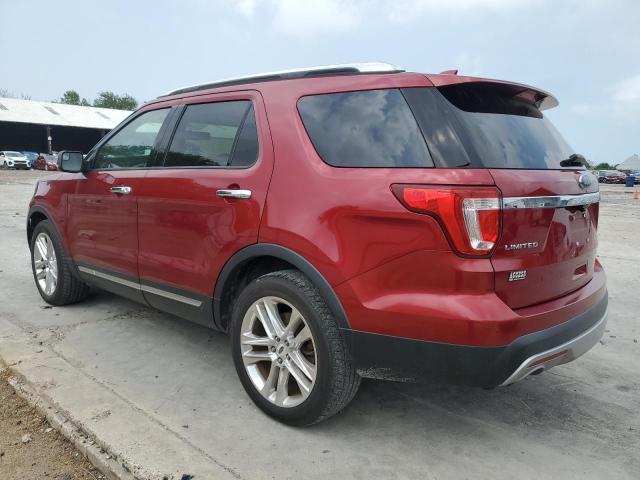  FORD EXPLORER 2017 Czerwony