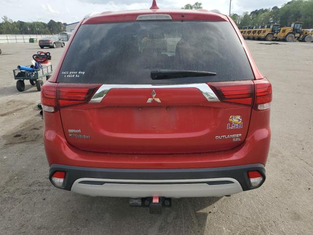  MITSUBISHI OUTLANDER 2019 Червоний