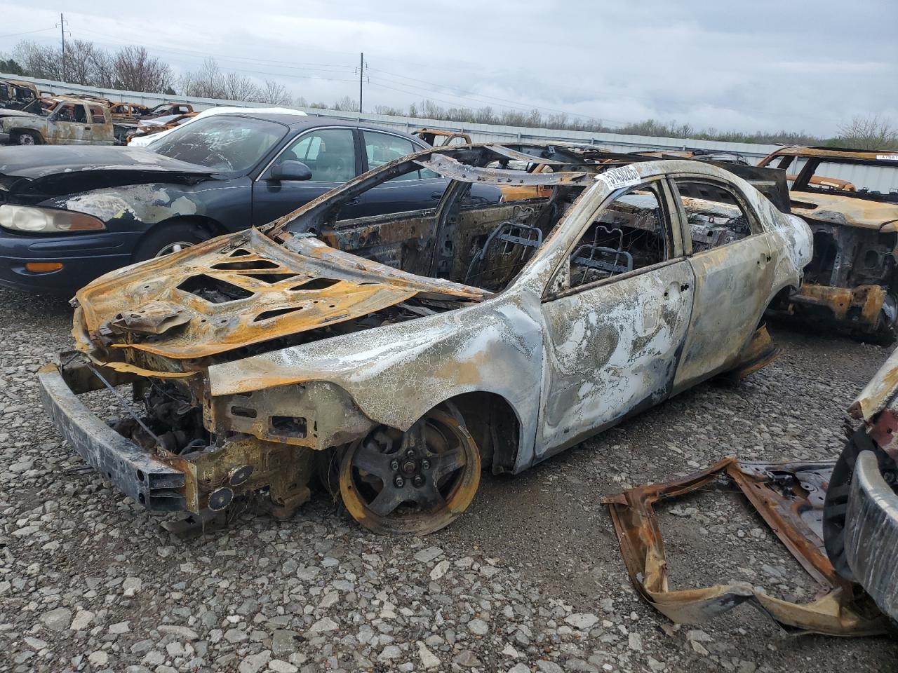 2012 Chevrolet Malibu Ls იყიდება Earlington-ში, KY - Burn