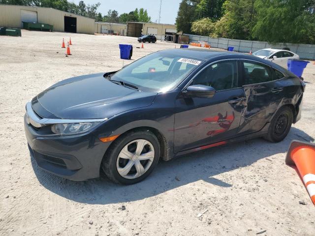 Sedans HONDA CIVIC 2017 Czarny