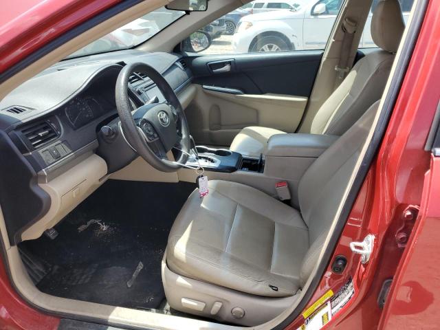 Sedans TOYOTA CAMRY 2013 Czerwony