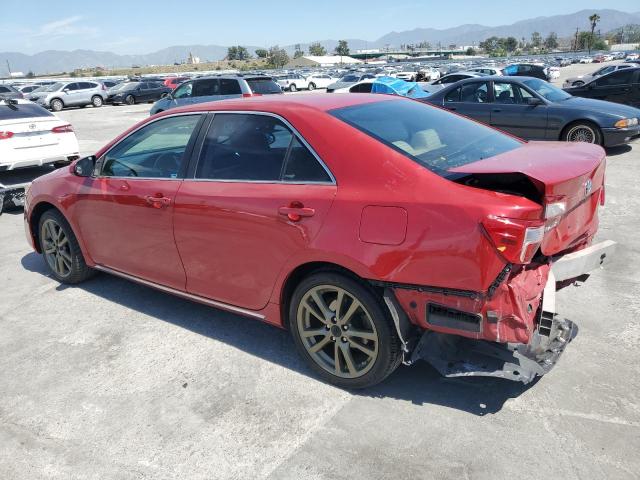  TOYOTA CAMRY 2014 Red