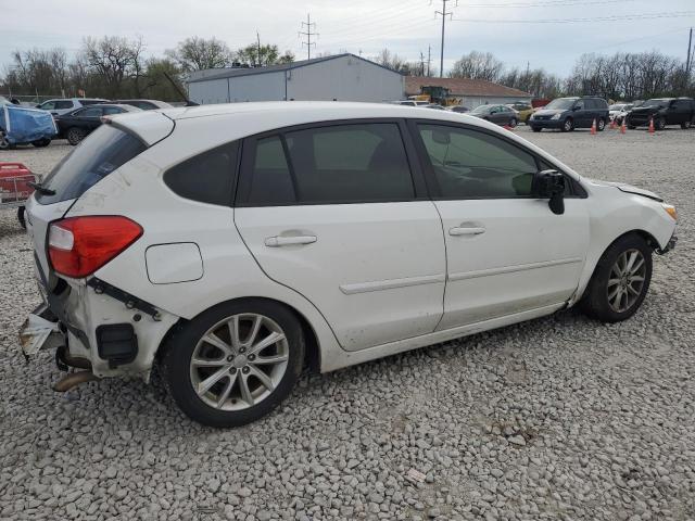  SUBARU IMPREZA 2013 White