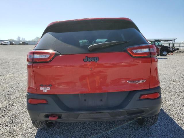 Паркетники JEEP CHEROKEE 2017 Червоний