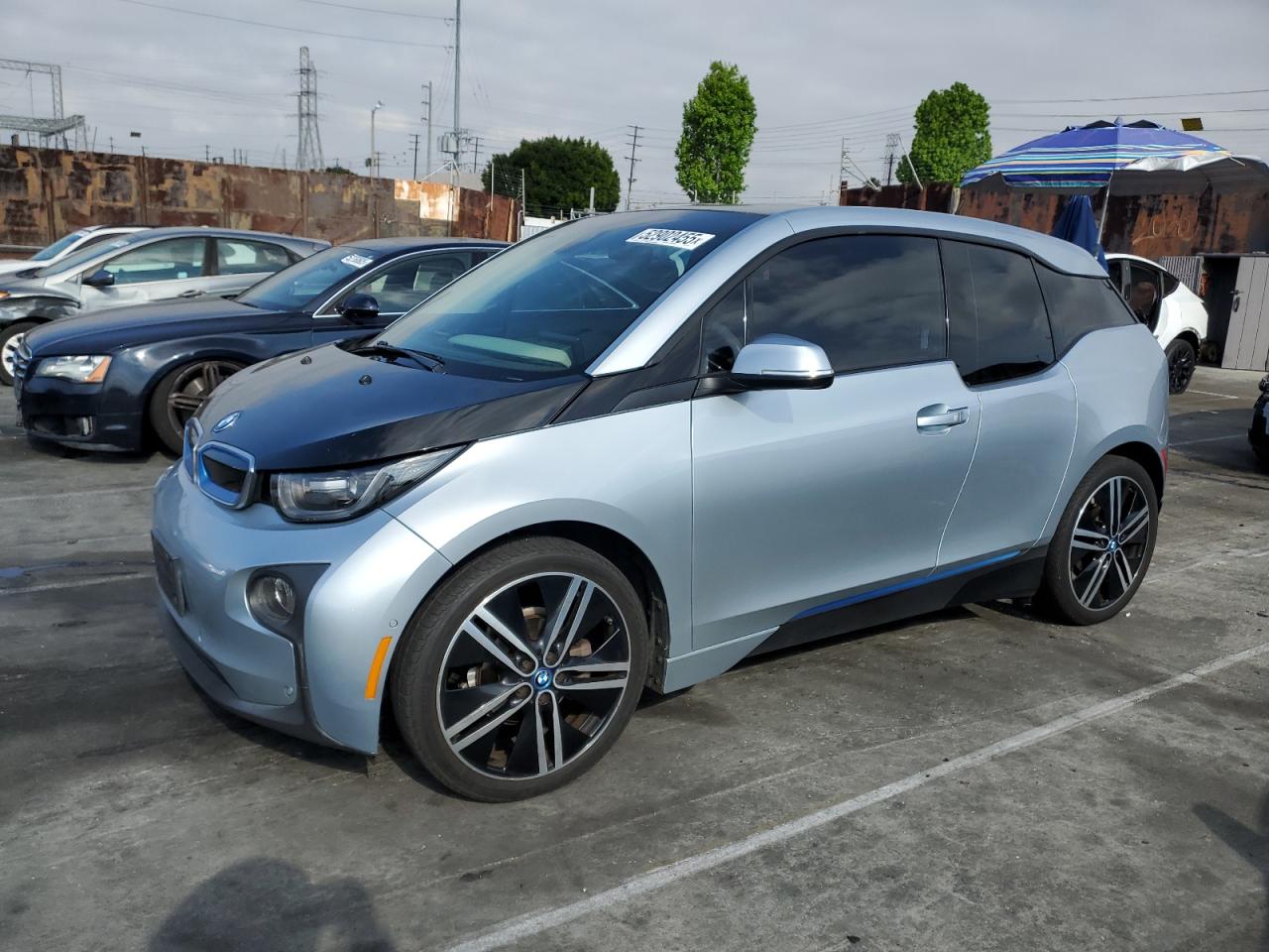 2014 Bmw I3 Rex продається в Wilmington, CA - Undercarriage