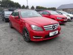 2012 MERCEDES-BENZ C CLASS C220 CDI BLUEEFFICIENCY SPORT 4DR AUTO for sale at Copart BELFAST