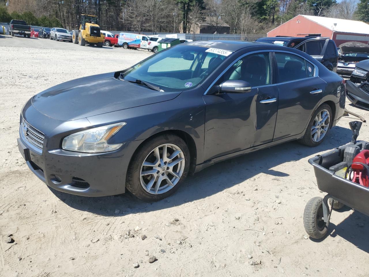 2010 Nissan Maxima S на продаже в Mendon, MA - Side