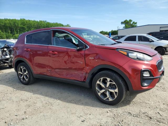  KIA SPORTAGE 2020 Czerwony