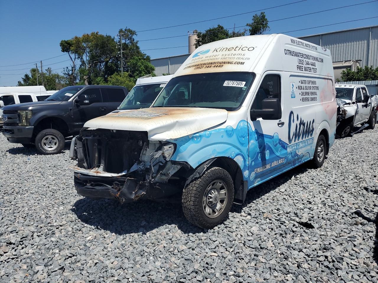 2016 Nissan Nv 2500 S VIN: 1N6BF0LY7GN807876 Lot: 52787505