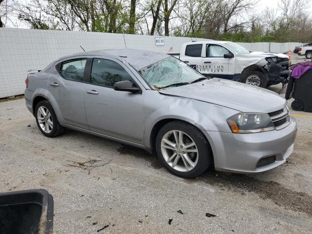 Sedans DODGE AVENGER 2014 Srebrny