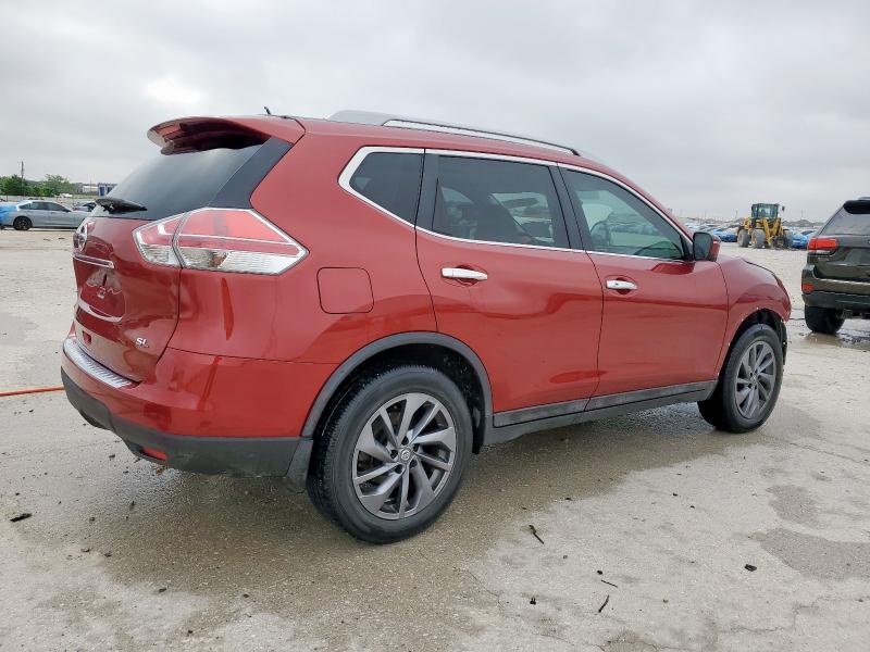  NISSAN ROGUE 2016 Красный