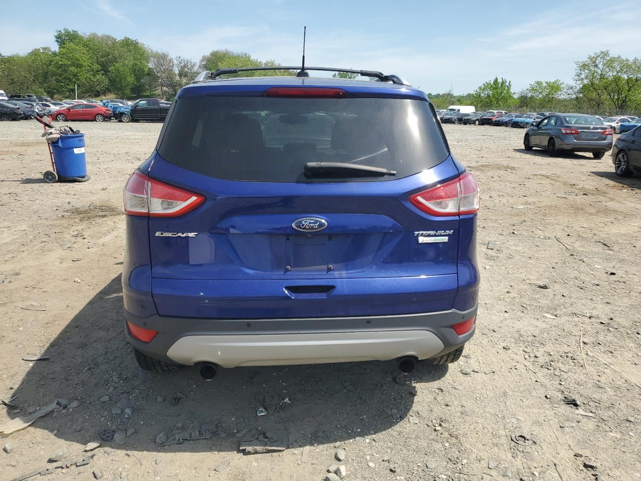 2013 Ford Escape Titanium VIN: 1FMCU0J99DUB78353 Lot: 54324725