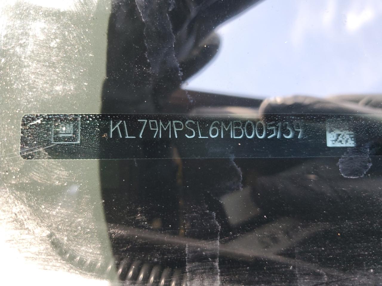 KL79MPSL6MB005139 CHEVROLET TRAILBLZR 2021