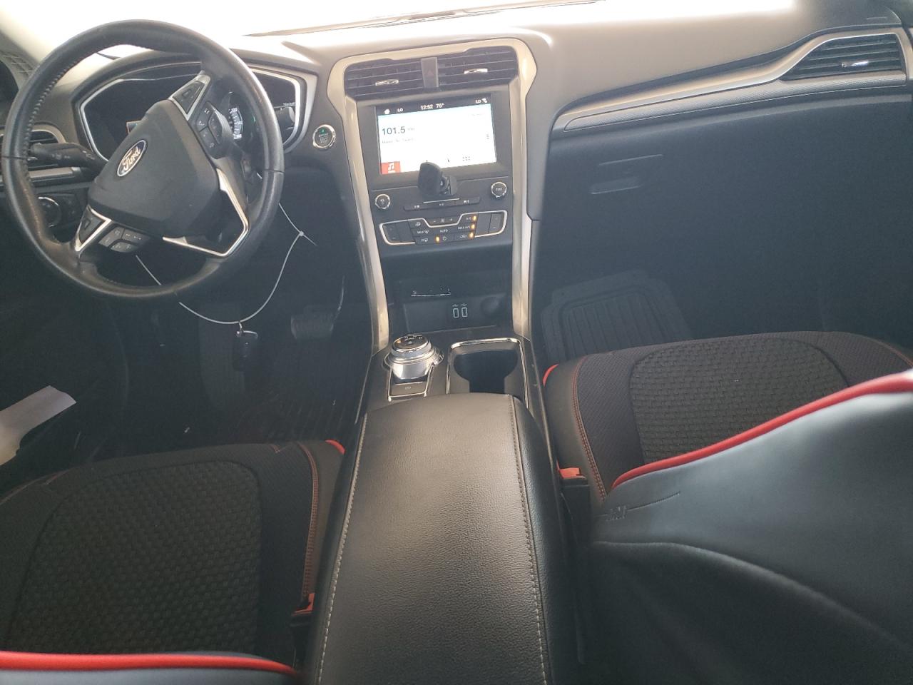2019 Ford Fusion Se VIN: 3FA6P0HD9KR104489 Lot: 53401055