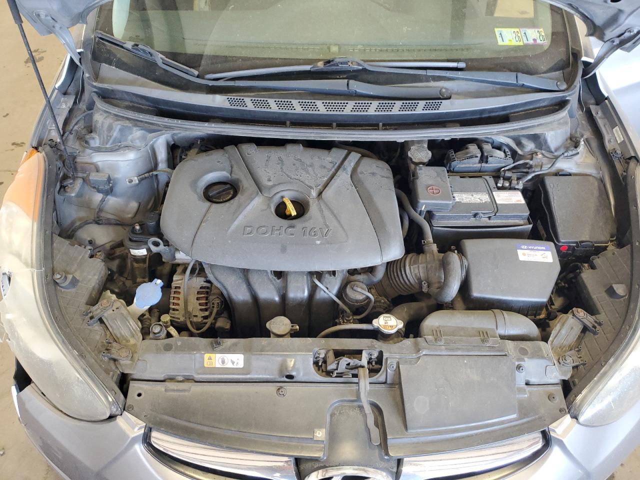 2013 Hyundai Elantra Gls VIN: KMHDH4AE2DU932965 Lot: 54442845