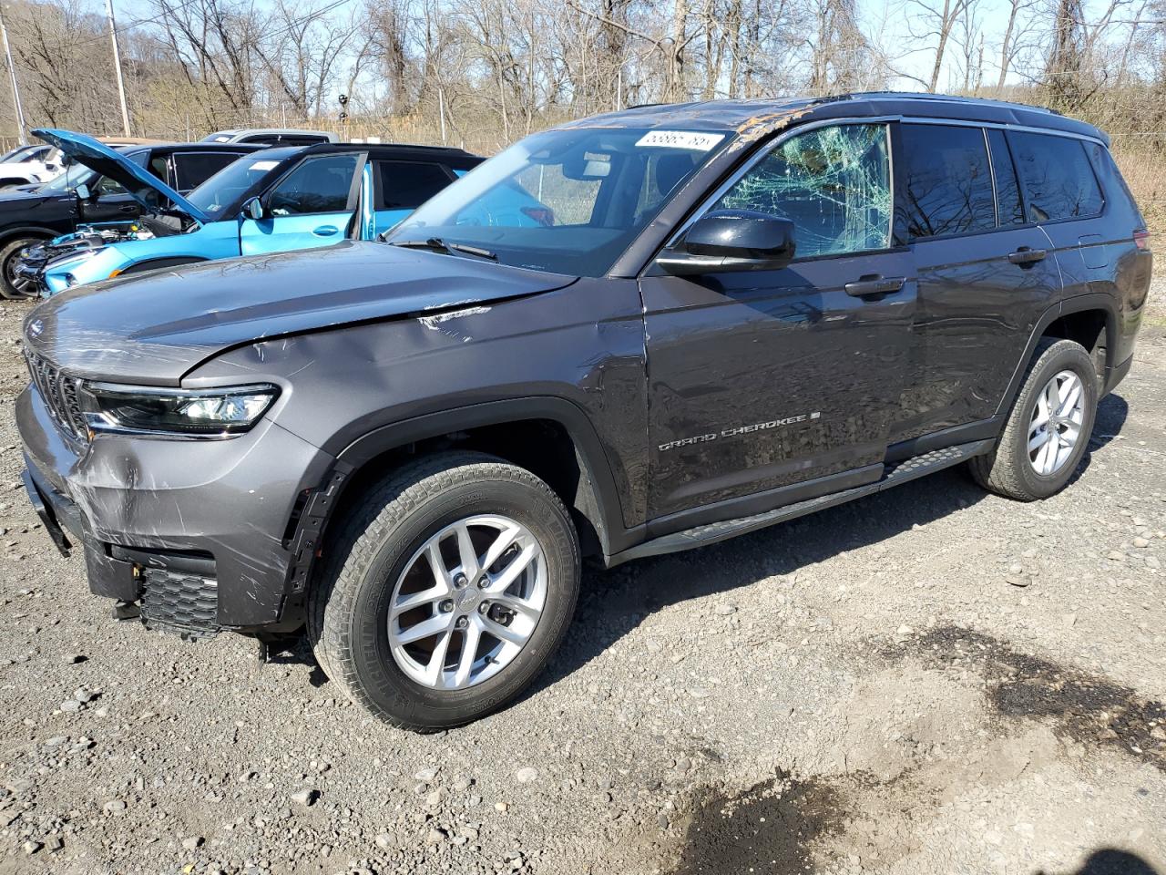 2022 Jeep Grand Cherokee L Laredo en Venta en Marlboro, NY - Rollover