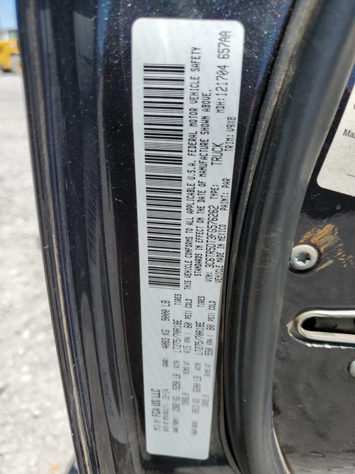 2015 Ram 2500 Slt VIN: 3C6TR5DT3FG57626 Lot: 52601655