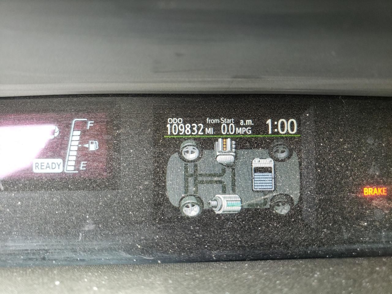 JTDKDTB3XG1122326 TOYOTA PRIUS 2016