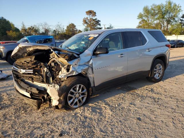  CHEVROLET TRAVERSE 2019 Srebrny