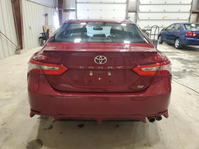 TOYOTA CAMRY 2018 Red