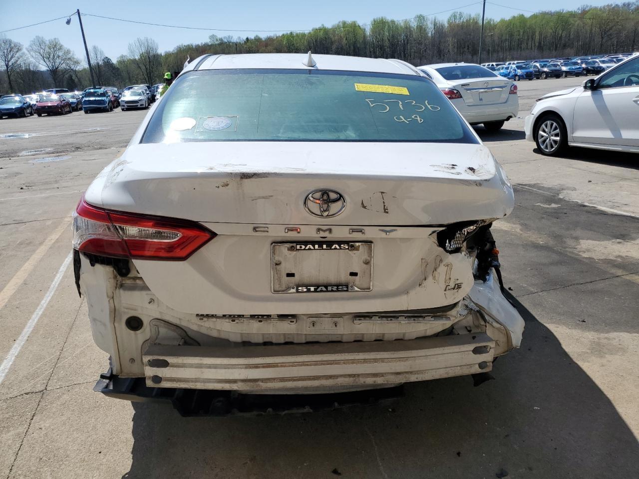 4T1B11HK0KU265736 TOYOTA CAMRY 2019