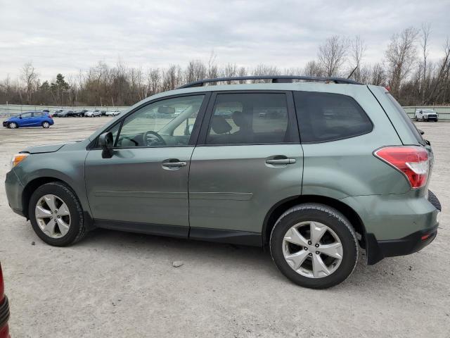  SUBARU FORESTER 2015 Зеленый