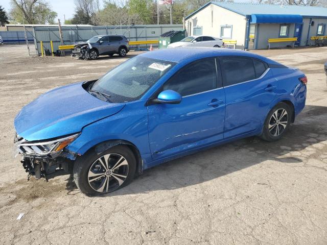  NISSAN SENTRA 2022 Синий