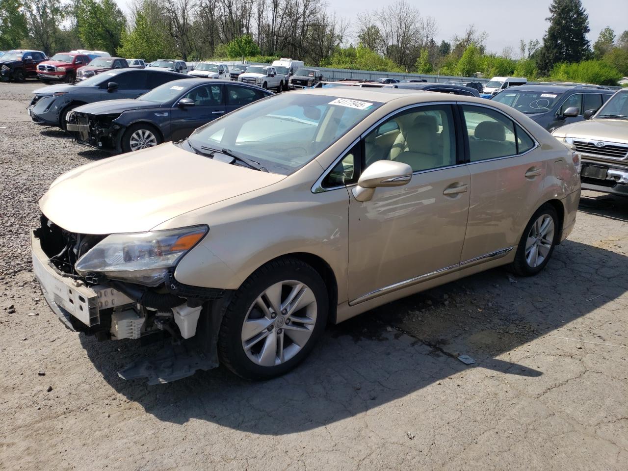 2010 Lexus Hs 250H en Venta en Portland, OR - Front End