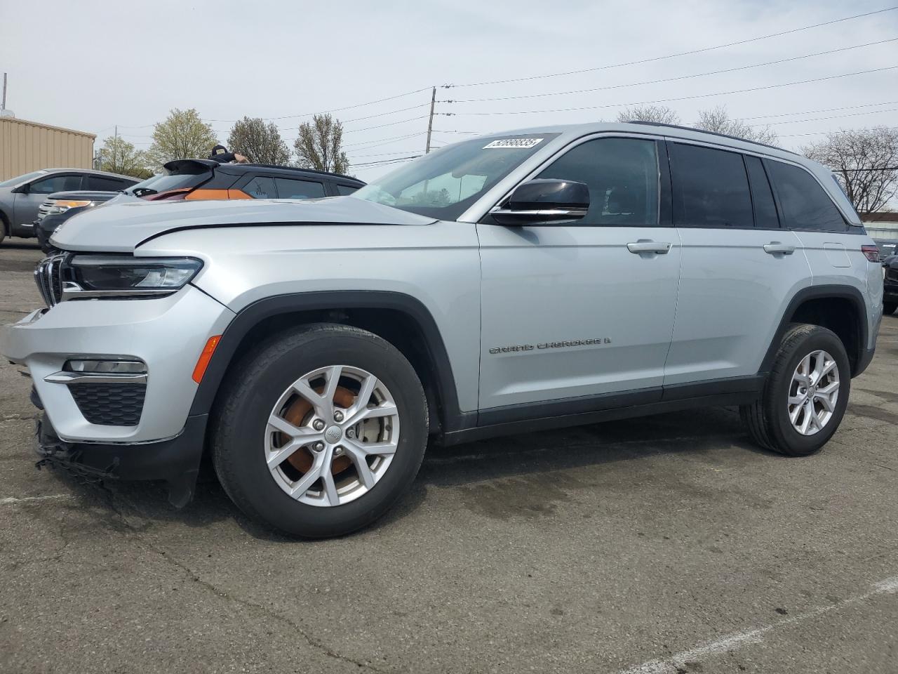 2022 Jeep Grand Cherokee Limited للبيع في Moraine، OH - Front End