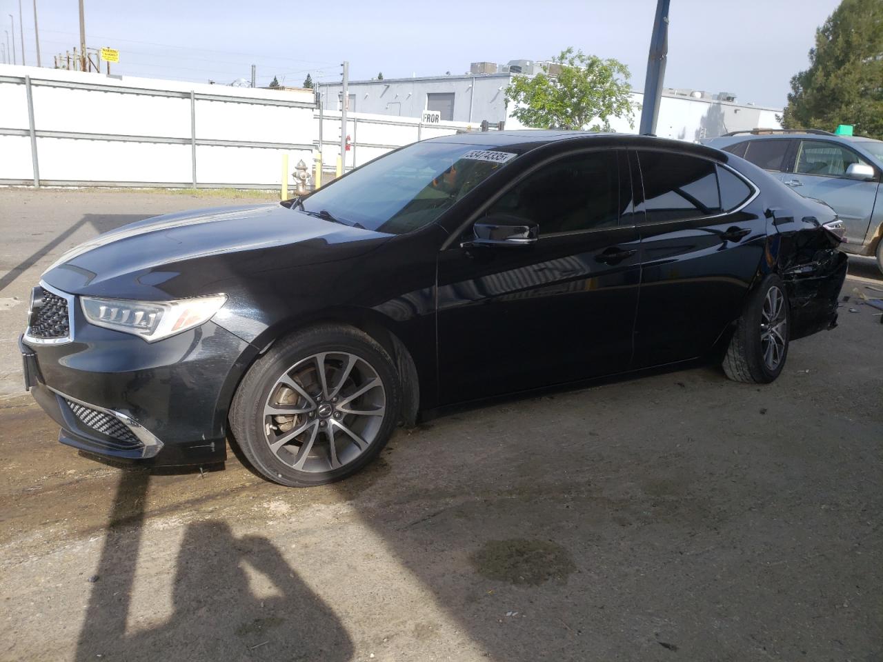 2018 Acura Tlx للبيع في Sacramento، CA - Rear End