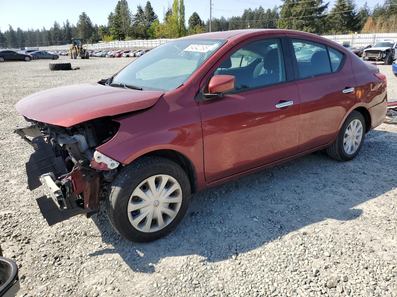 2018 Nissan Versa S en Venta en Graham, WA - Front End